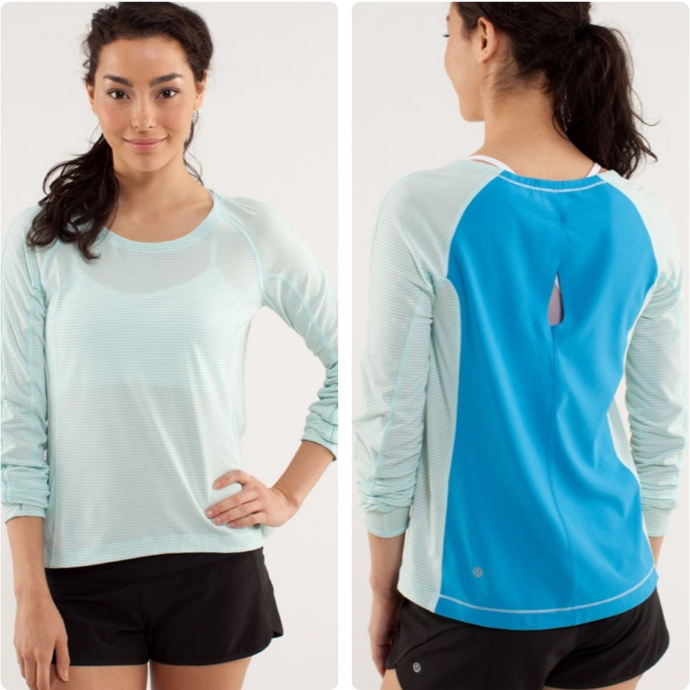 Lululemon Silver Lining Run Long Sleeve Tee